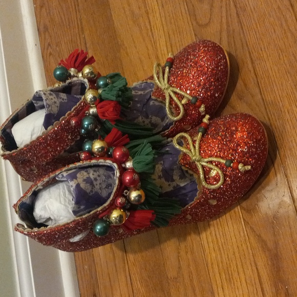 PRINCESS PROMISE Irregular Choice, Size 42, Heels W/ Glitter, US 10/11 - Picture 4 of 9